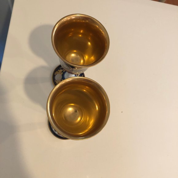 Japanese Arita porcelain Imari wine glasses - Picture 7 of 10